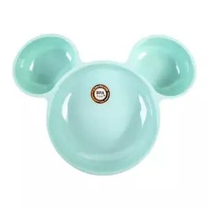 [보리보리/릴팡]릴핑 디즈니 미키 멜라민 아이콘 접시 민트 / MK0997