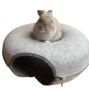 토끼집 은신처 구멍집 케 친칠라 터널 하우스 토끼 기니피그