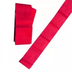 초등체육 운동회 사물놀이 삼색띠 장구띠 빨강-10개 행사용