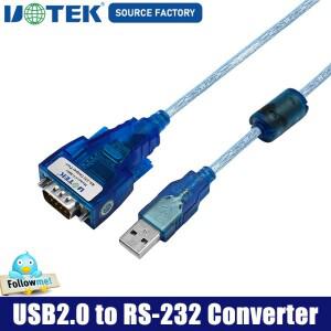 1.5m 3M RS232-USB RS 232 변환기 DB9 RS-232 USB-A 어댑터 케이블 ComFTDI 칩 마그네틱 링 UT-8801 포함