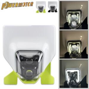 바이크 오토바이 헤드 라이트 LED 플레이트 Husqvarna TE TC FE FC 150 200 250 300 350 400 450 500 Super