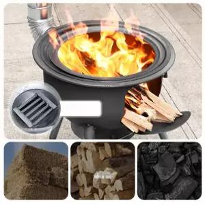 가마솥 화로대 화덕 무쇠 주물 대형 드럼통 아궁이 야외