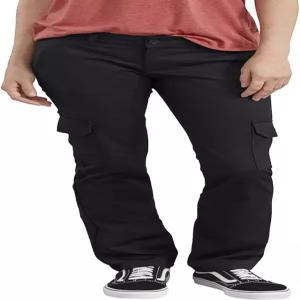 디키스 여성 스트레치 트윌 스트레이트 레그 카고 팬츠