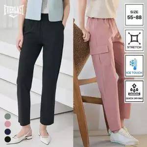 에버라스트 여름 여성 나일론 밴딩 아이스팬츠 쿨바지 냉감바지 Bon-2583