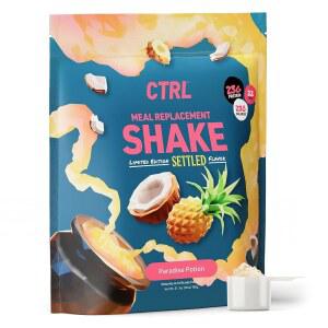 필수 u2013 단백질 식사 및 포션 설탕 플레이크 리얼 15인분 담긴 비타민 22개, 영양소가 - 23g, 1g 8g, 가득 파라다이스 CTRL 쉐이크와 등 미네랄 코코넛 섬유질 대용