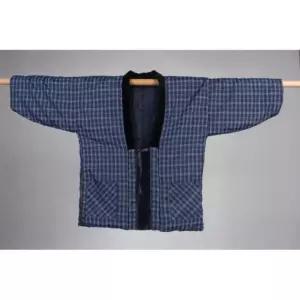 한텐 일본 방한복 깔깔이 남여공용 잠옷 체크 실내 D. hf 01758