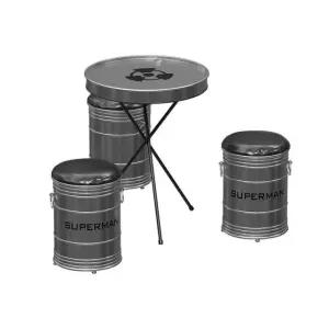 드럼통테이블 감성카페 식당 포차 고깃집 빈티지 인테리어