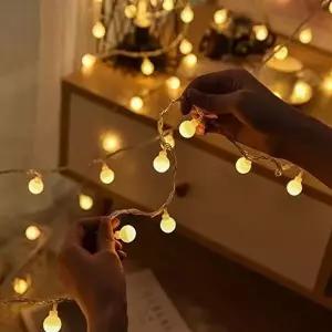 [알티피아]LED앵두전구 크리스마스 앵두전구 트리조명 USB 줄조-WD187CE