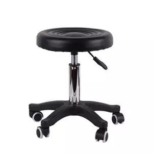 [알티피아]디디샵 동글뱅이 유압식 의자 - 블랙 쿠션왕-WD1B467