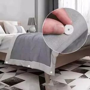 간편한 이불 밀림방지 침대시트고정 주사기 고정클립-WD18E4B