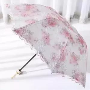 자수 레이스 할머니 양산 고급 여성용 양우산 답례품용