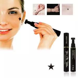 [하프클럽/]타투 스탬프 유앤미 S1 소형 디자인 꽉찬별 아트