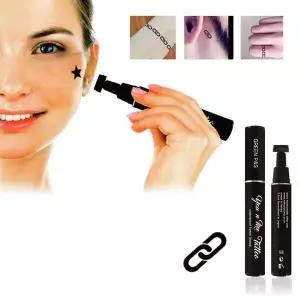 [하프클럽/]타투 스탬프 체인연결 유앤미 소형형 S7 손목 문신 아트