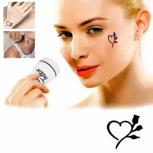 [하프클럽/]타투 스탬프 장미하트 디자인 유앤미 대형 L1 도장