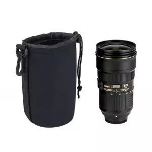 DSLR 카메라 렌즈 보관 파우치 케이스 커버 가방 L