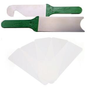 7pcs 슬립 도어 잠금 도구 세트 스테인레스 스틸 바이 패스 시트 및 플라스틱 Lockpick