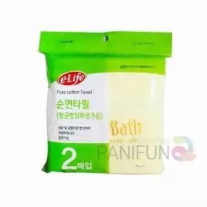 순면 타올 2매 스포츠타월 운동타올 세면수건 기념타올 얼굴수건