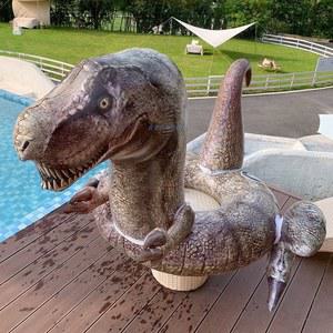 물놀이 튜브 공룡 티라노사우르스 렉스