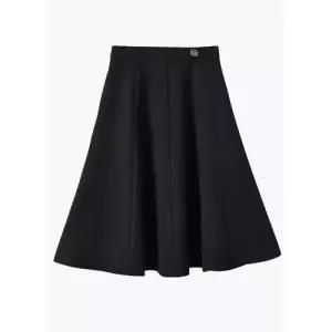 마이진 여자 치마 블랙 모직 정장 프렌치 ADOR1