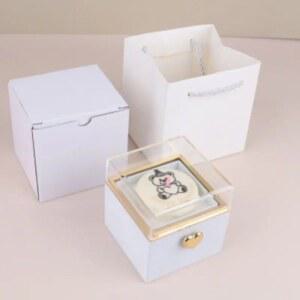 벤딩기 서프라이즈 팔찌 데이 고백 플립 상자 발렌타인 친구 선물 마법의 링 반지