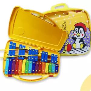 실로폰 27키 옐로우 음악놀이 유아악기 초등악기