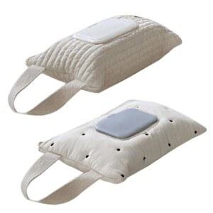 티슈 백 유모차 스트랩 대용량 종이 보관 핸들 디자인 와이프 수조 젖은 화장대 정리함