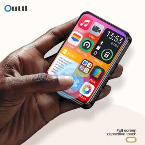 2025 신형 블루투스 5.4 터치스크린 MP3 플레이어 HiFi 무손실 음악  내장 스피커 호환 32GB 녹음 및 전자