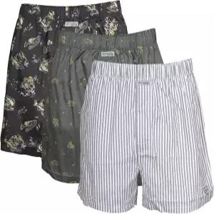 컬럼비아 남성 Pfg 우븐 복서 쇼트 3팩