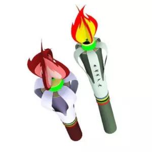 불타는 LED 성화봉송 성화 무드등 조명등 만들기 1인용 과학보고서 학교 두뇌개발