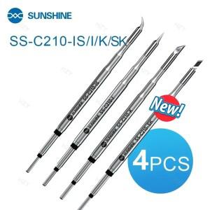 RELIFE C210 K SK 납땜 팁 JBC 핸들 용 용접 스틸 헤드 CD-2SD2SHE Sugon T26 T3602 스테이션