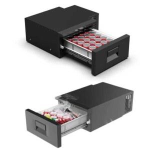 서랍형 냉장고 자동차 쿨박스 차량용냉장고 화물차 콤프레셔/차 순수차용 미니 후방