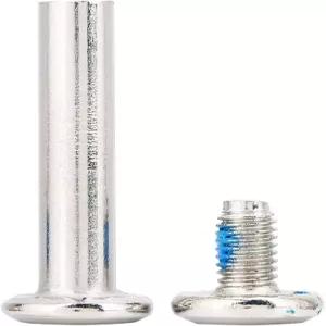 Wbest 인라인 스케이트 교체용 나사 10개 휠 액슬 하드웨어(중간 부분 길이 31mm 36mm) 운동