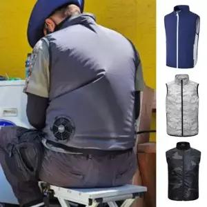 선풍기 작업복 에어컨 조끼 쿨링 냉감