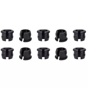 KIVEODE 10 PCS 슈레이더와 프레스타 림 어댑터 - 자전거 휠 변환을 위한 밸브 스템 그로밋 내부 튜브 고무