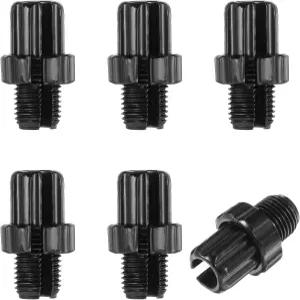 Yuanchu 6Pcs M10 자전거 브레이크 케이블 핸들 조절 나사 10mm 레버 조절기 알루미늄 합금 산악