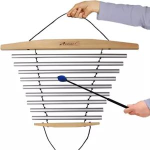 편안한 사운드 목욕 명상 요가 수업 에너지 레시 9톤 스윙 차임 힐링 악기를 위한 망치와 함께한 편리한