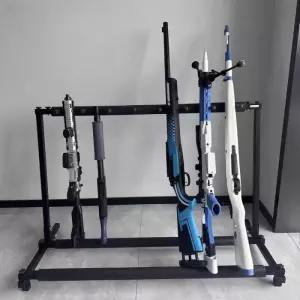 에어소프트건 거치대 사격장 총기 진열랙 밀리터리 보관함