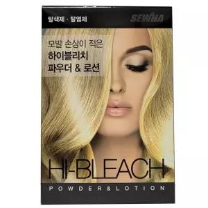 미용실에 가기엔 번거롭고 비용도 부담 탈색제 브릿지