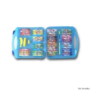 토로레 크레파스파워레인져 48색 50본입 -PP/크레용