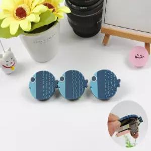 냉장고자석 인테리어소품 블루 물고기 모양 화이트보드 교육용 마그넷 1P