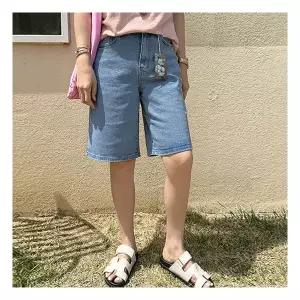 [조아맘] 커버핏 5부 데님 팬츠 508102