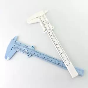 캘리퍼스 측정공구 플라스틱 아날로그 버니어 노기스 150mm 휴대용 정밀 자