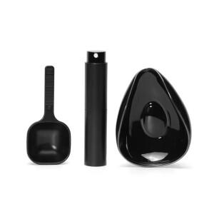 Leeseph 커피 콩 도징 컵 및 스푼 세트 세라믹 베셀 측정 트레이 키트 OR 차 에스프레소 액세서리