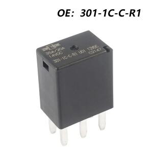 12V DC 301-1C-C-R1 U01 자동차 릴레이 35A20A 5피트 코일 이중 안정화 래칭 DPDT 30VDC 2A 1A 125VAC H200