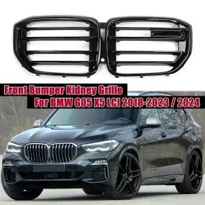 자동차 그릴망 튜닝 전면 신장 그릴 스포츠 X5M 스타일 BMW 호환 G05 X5 LCI -/2024 M 레이싱 액세서리