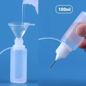 전자담배 리필 공병 100ml 뾰족 노즐 바늘 액상 교체용 소모품