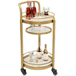 숙소 호텔 고급 식당용 식당 밀차 행리차 카트 호텔고급웨건 레스토랑 화이트 서빙트롤리