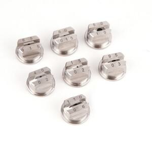 6580도 플랫 팬 제트 스프레이 팁 노즐 Tp t e ejet tpu 냉각 압력 청소