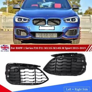 자동차 그릴망 튜닝 앞 범퍼 안개등 그릴 커버 BMW 호환 F20 F21 M135i M140i 114d 116d 118d 120d 125d Lc