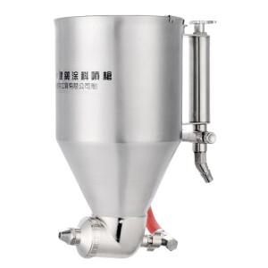 3500ml 에어 호퍼 스프레이 건 페인트 질감 마른 벽에서 나온 페인팅 어 6 노즐 스투코 석고